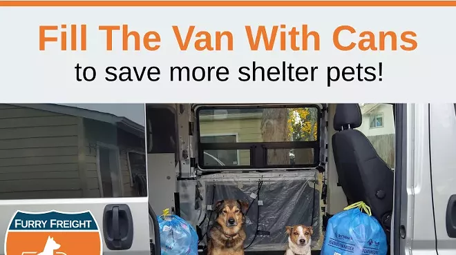 Image: Fill The Van With Cans To Save More Shelter Pets!
