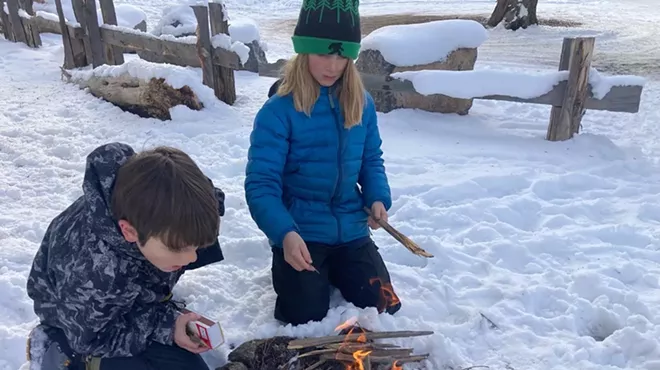 Image: Fire and Shelter Camp