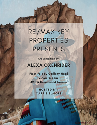 Image: First Friday Gallery Hop 2/7/25
