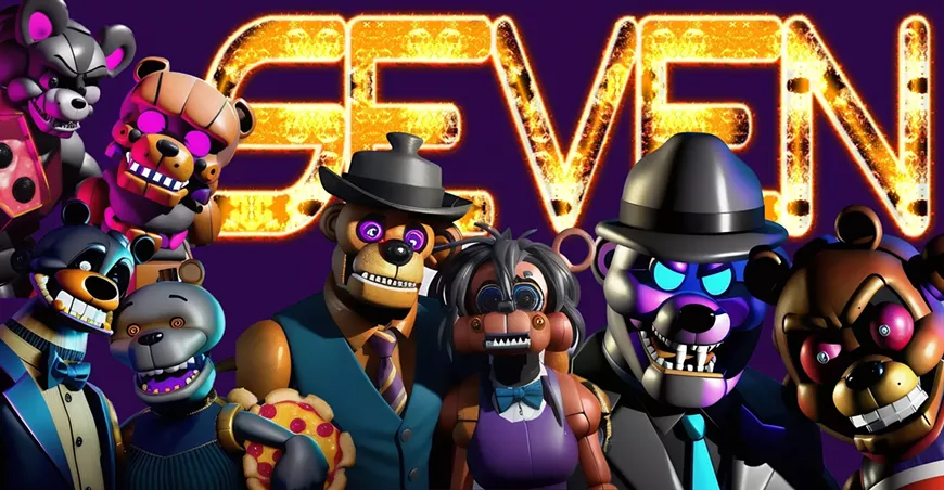 FNAF &bull; Five Nights at Freddy's Costume Party at SEVEN