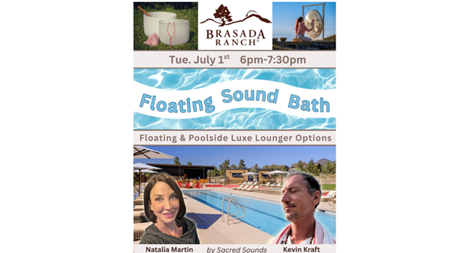 Image: Floating Sound Bath at Brasada Ranch