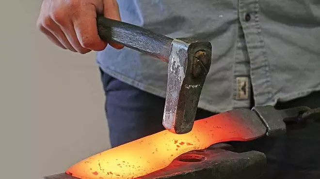 Image: Forge Viking Knife from Raw Steel: 2 Day Blacksmithing Class