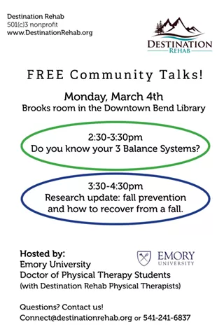 Image: Free Balance and Falls Talks