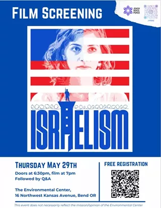 Image: Free screening of documentary film "Israelism" and panel discussion