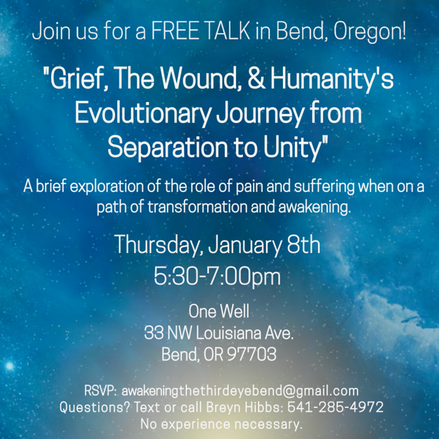 Free talk by long-time student & instructor of the Clairvision School of Meditation