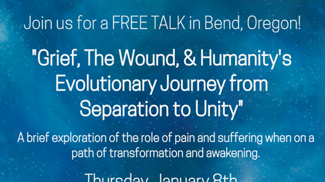 Image: Free Talk: "Grief, The Wound, & Humanity's Evolutionary Journey from Separation to Unity"