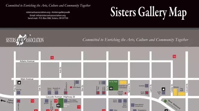 Image: Friday Holiday Artwalk in Sisters, OR, All-Day 10am-7pm