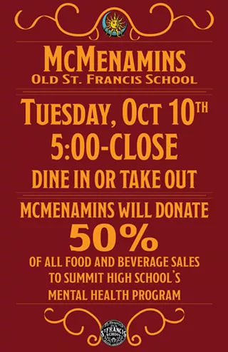 Image: Friends and Family Benefit for Summit High School Mental Health Program