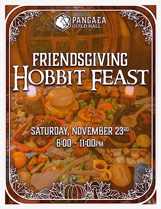 Image: Friendsgiving Hobbit Feast