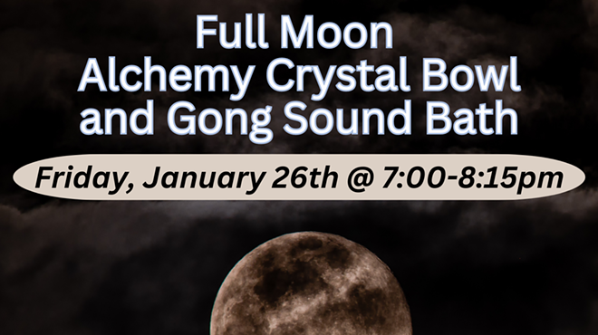 Image: Full Moon Gong with Alchemy Crystal Bowl Sound Bath