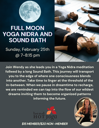 Image: Full Moon Yoga Nidra Sound Bath