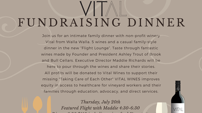 Image: Fundraising Dinner and Featured Flight with Vital Wines