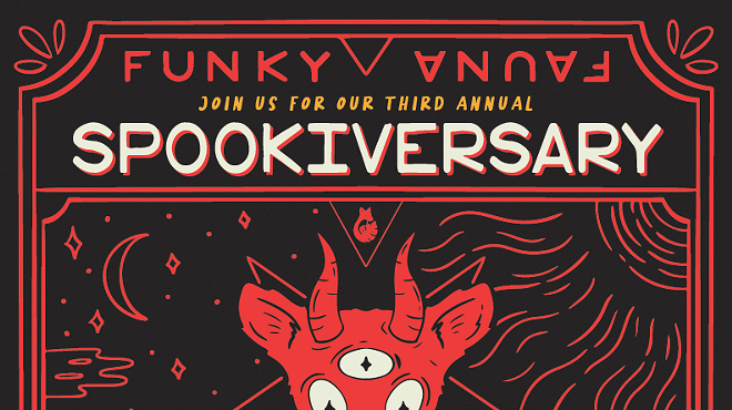 Image: Funky Fauna's Third Annual Spookiversary