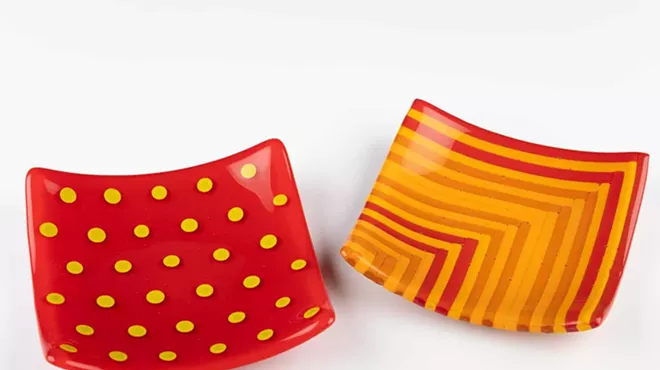 Image: Fused Glass 102 - Stripes, Dots & Dishes