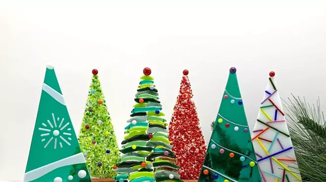Image: Fused Glass Ornaments