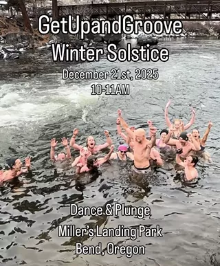 Image: GetUpandGroove Winter Solstice Dance & Plunge