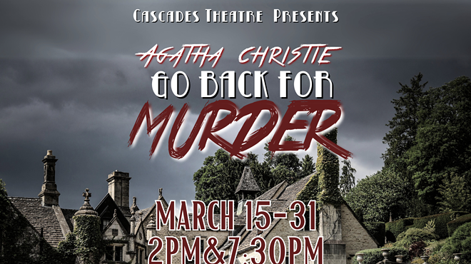 Go Back for Murder Play at Cascades Theatre