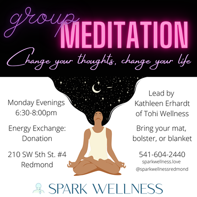 Come meditate with us!