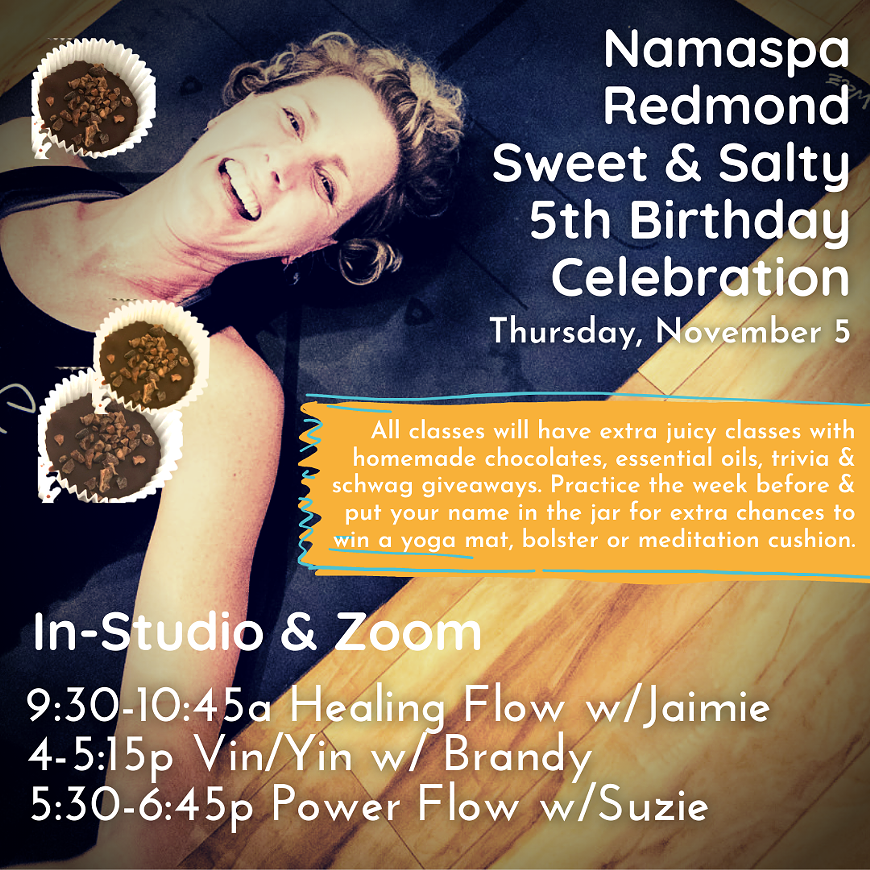 Namaspa Redmond Sweet & Salty 5th Birthday