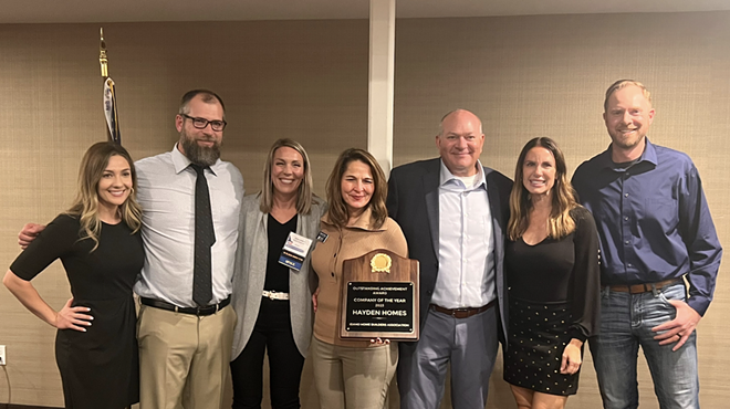 Hayden Homes Named 2023 Company of the Year By Idaho Home Builders Association