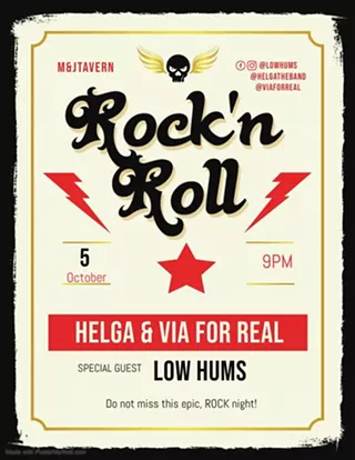 Image: Helga, Via for Real & The Low Hums