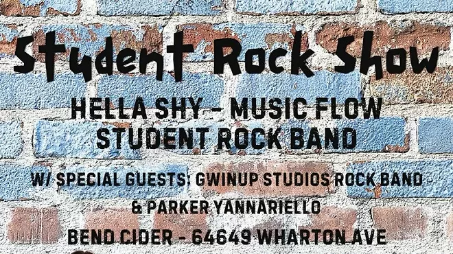 Image: Hella Shy-Music Flow Student Rock Band