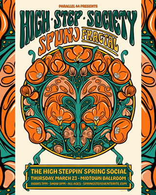 High Steppin' Spring Social: High Step Society, Spunj and Fractal