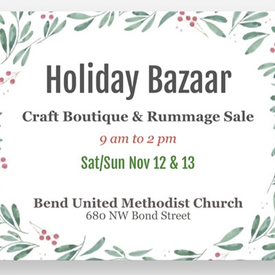 Holiday Bazaar-Bend Church (United Methodist)