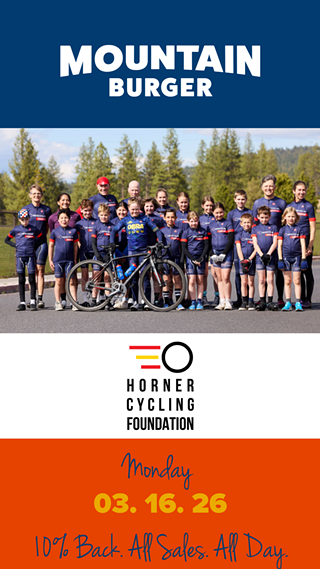 Image: Horner Cycling Foundation Giveback Day!