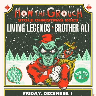 How The Grouch Stole Christmas Tour with Living Legends and Brother Ali