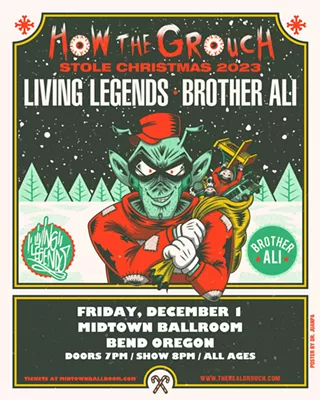Image: How The Grouch Stole Christmas Tour with Living Legends and Brother Ali