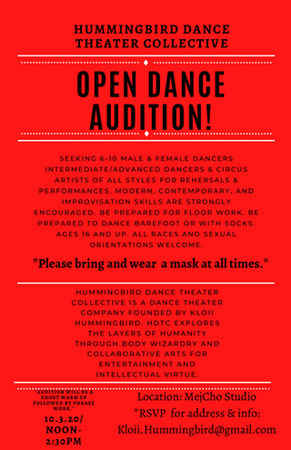 Image: Hummingbird Dance Theater Collective