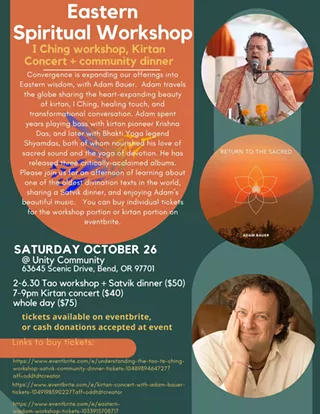 Image: I Ching workshop and Satvik Dinner with Adam Bauer