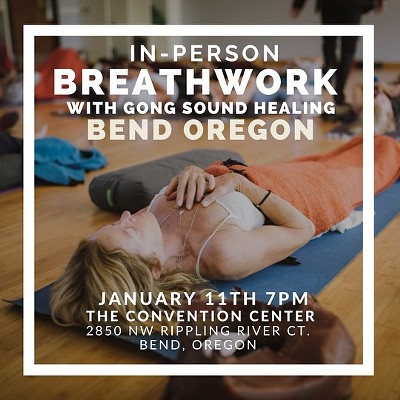 In Person Breathwork with Gong Sound Healing