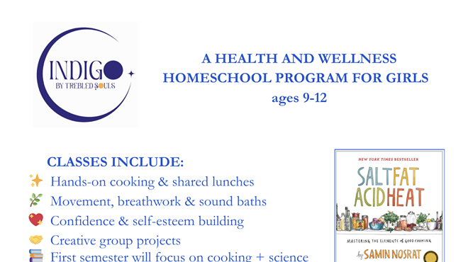 Image: Indigo Homeschool Program for Girls (9-12)