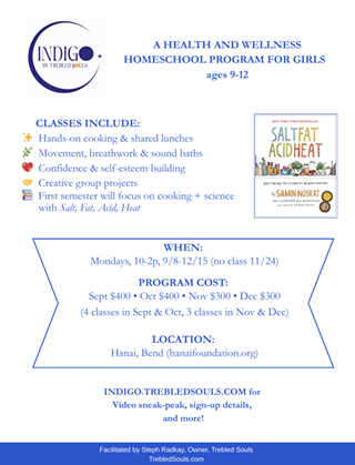 Image: Indigo Homeschool Program for Girls (9-12)