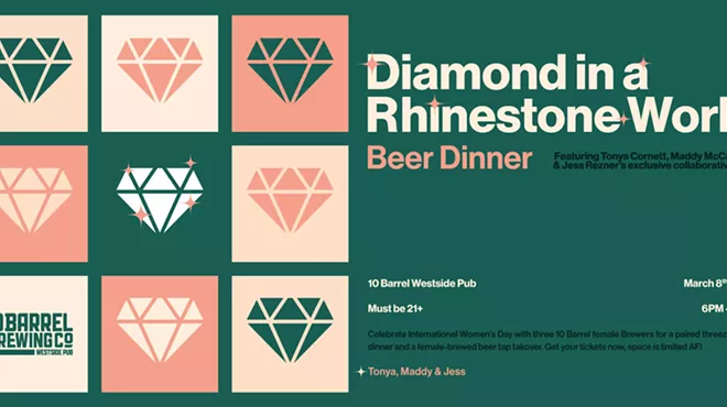 Image: International Woman's Day Beer Dinner