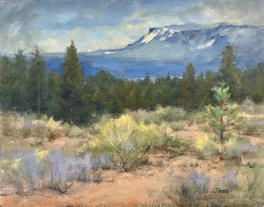 Spring Storm over Paulina Peak.