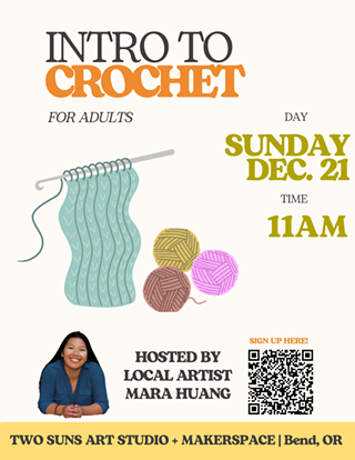 Image: Intro to Crochet Workshop