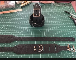 Image: Intro to Leatherwork: Make a Cuff Style Leather Bracelet