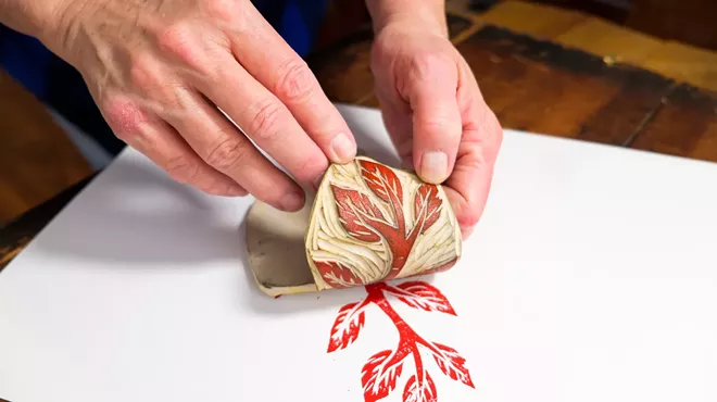 Image: Intro to Linocut Printmaking Workshop