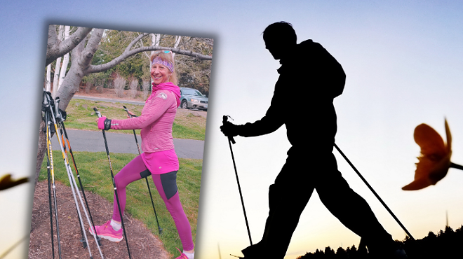 Image: Intro to Winter Nordic Walking