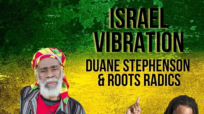 Image: Israel Vibration, Duane Stephenson & Roots Radics