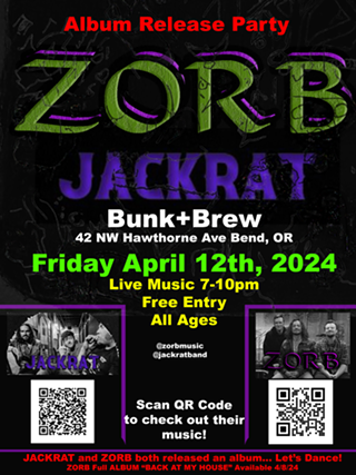 Image: Jackrat and ZORB Album Release Party