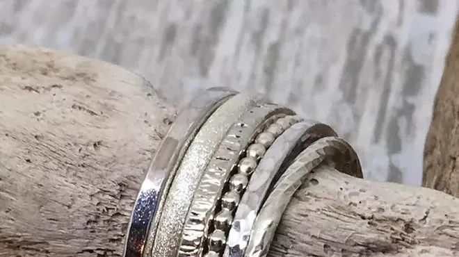 Image: Jewelry Class: Learn to Solder and Make Silver Stacked Rings