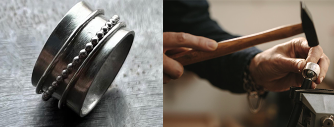 Learn Silversmithing - Spinner Ring