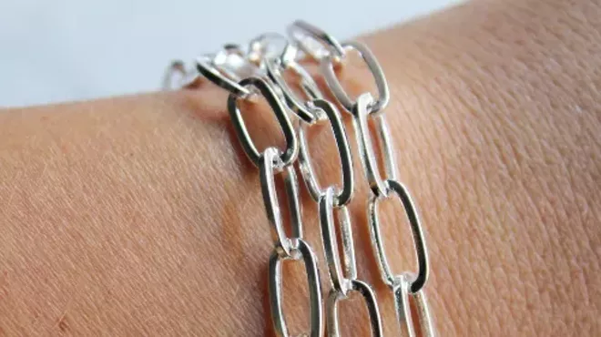 Image: Jewelry Soldering: Paperclip Chain Bracelet