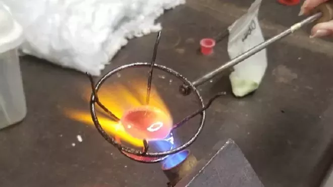 Image: Jewelry Torch Fired Enameling Demo and Open Lab