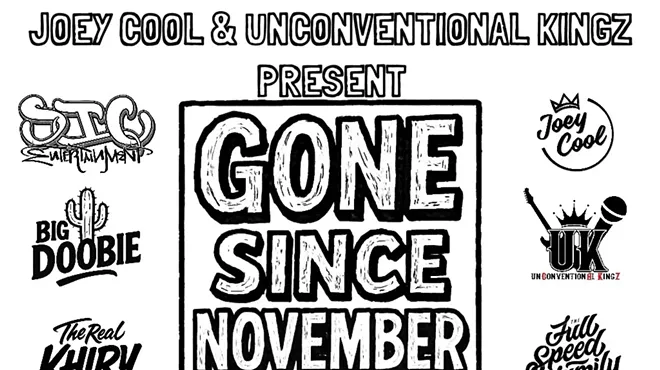 Image: Joey Cool &amp; Unconventional Kings - Gone Since November Tour