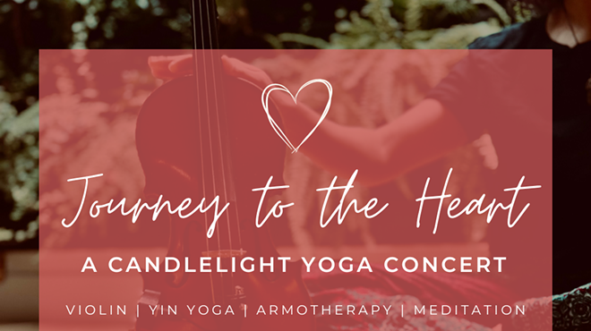 Image: Journey to the Heart: A Candlelight Yoga Concert